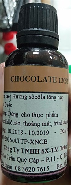 Hương Chocolate 30ml (TrV)
