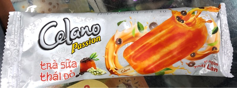 Kem Celano trà sữa thái đỏ
