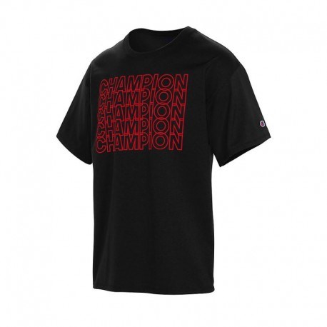 áo Champion GT23 Black Multi Logo