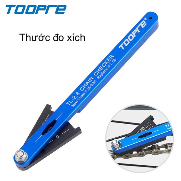Thước đo xích xe đạp cao cấp Toopre TL2.8