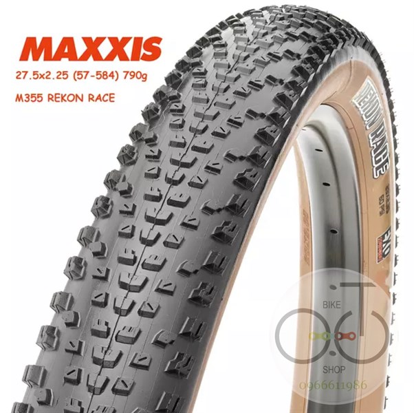 Lốp Maxxis Rekon Race EXO Tanh thép M355 hông vàng