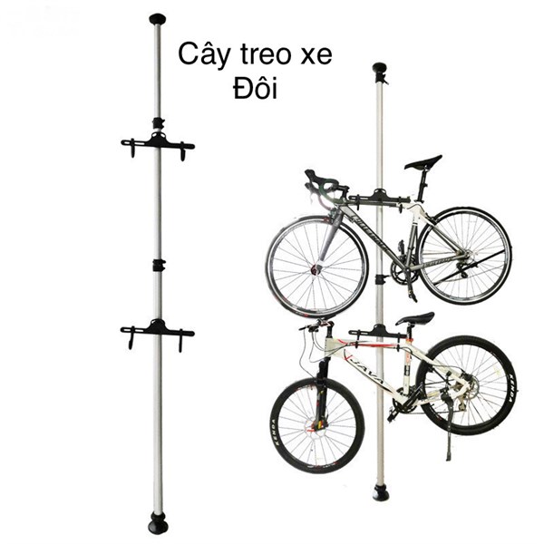 Cây treo xe đạp đôi bằng nhôm