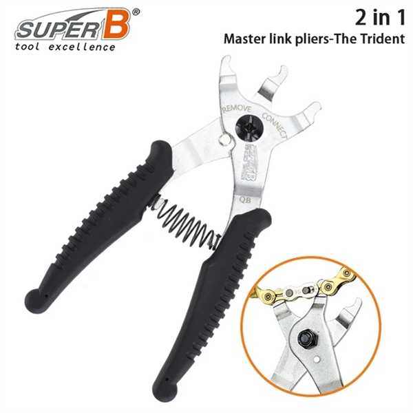 Kìm dụng cụ tháo mắt xích xe đạp 2 trong 1 đa năng SuperB TB-3323 made in Taiwan
