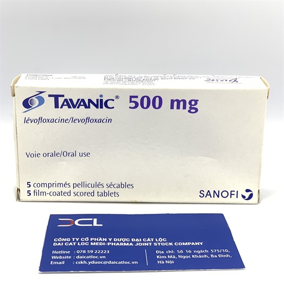 Tavanic 500mg Sanofi (H/5v)