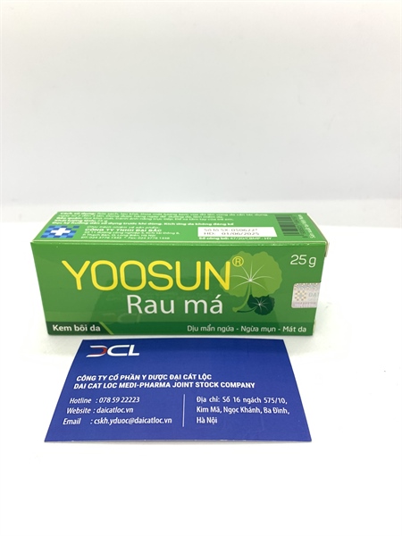 Kem bôi dạ Yoosun rau má Đại Bắc (H/tuýp 25g)