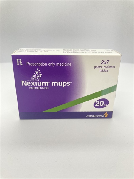 Nexium mups 20 mg Thuỵ điển ( H/14v)