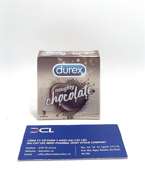BCS Durex Naughty Chocolate DKSH (H/3c)