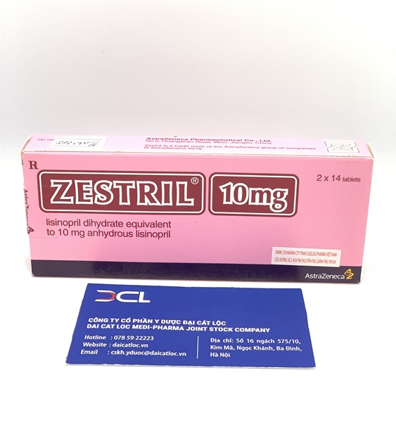 Zestril 10mg AstraZeneca (H/28v)