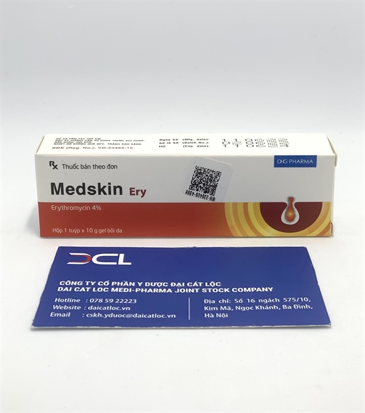 Medskin Ery DHG (T/10g)