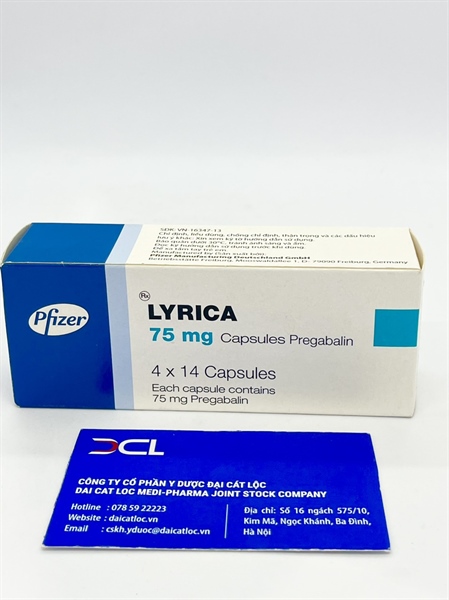 Lyrica 75mg Pfizer (H/56v)