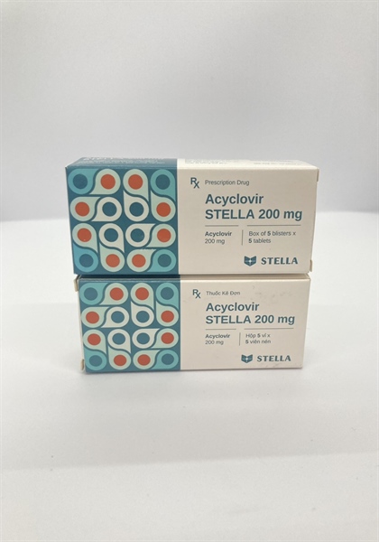 Acyclovir 200 mg Stella ( H/25v )