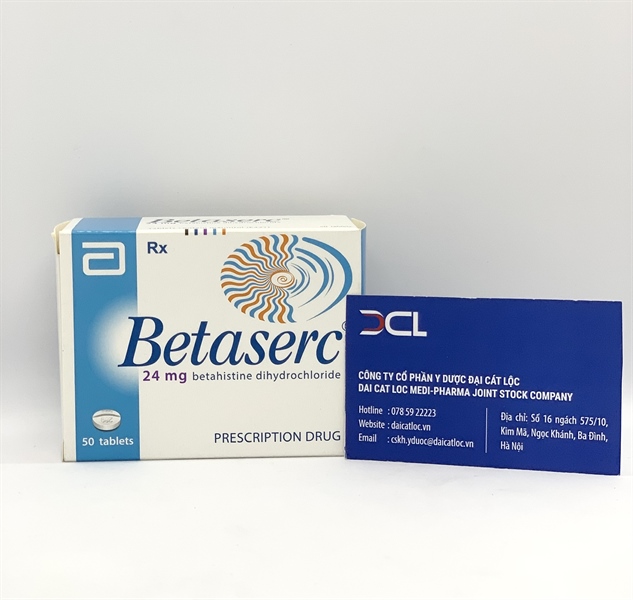 Betaserc 24mg Abbott (H/50v)