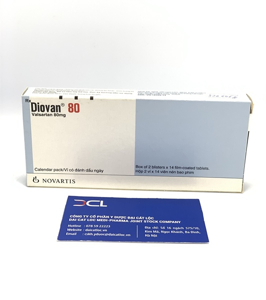 Diovan 80mg Novartis (H/28v)