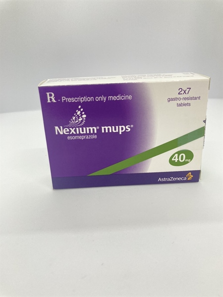 Nexium mups 40 mg Thuỵ điển (H/14v )