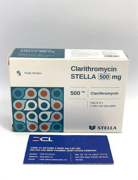 Clarithromycin Stella 500mg (H/28v)