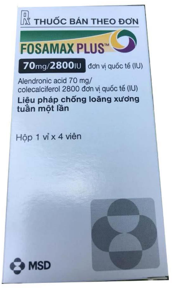 Fosamax Plus 70mg/2800IU( Merck sharp & Dohme )