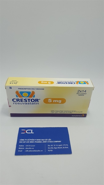Crestor 5mg AstraZeneca (H/28v)