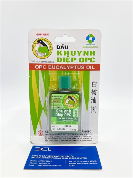 Dầu khuynh diệp OPC (Lọ/25ml)