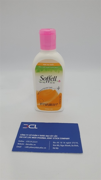 Soffell Kem Xua Muỗi Hương Cam (C/60ml)