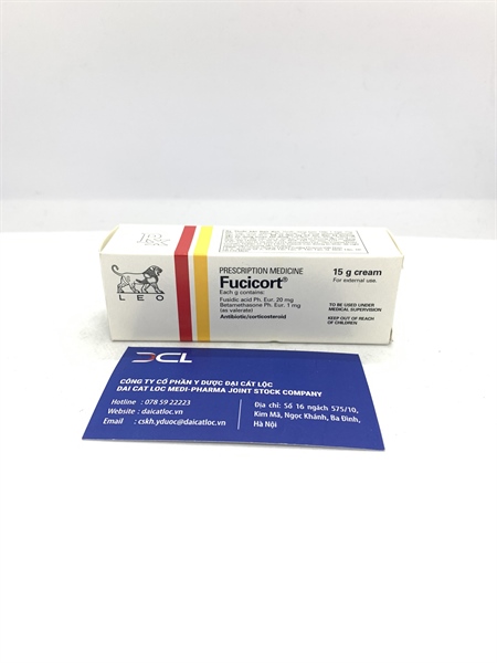 Fucicort cream 15g LEO (H/tuýp 15g)