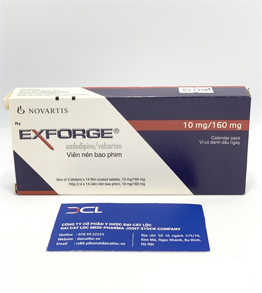 Exforge 10mg/160mg Novartis (H/28v)
