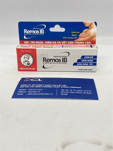 Remos IB Rohto-mentholatum (H/1 tuýp)