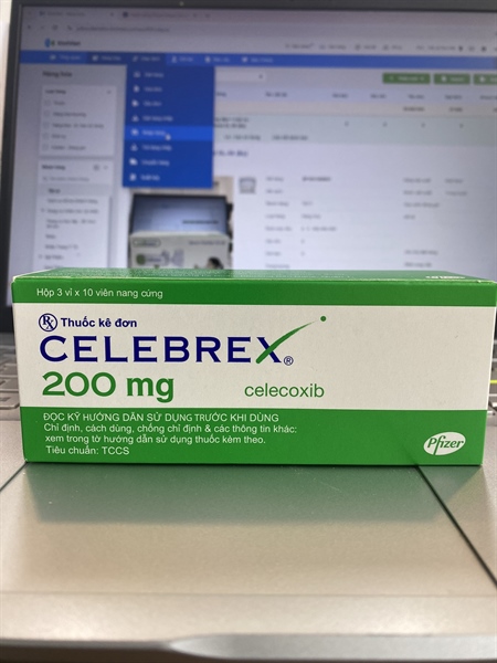 Celebrex 200mg - Pfizer ( hộp 30 viên )