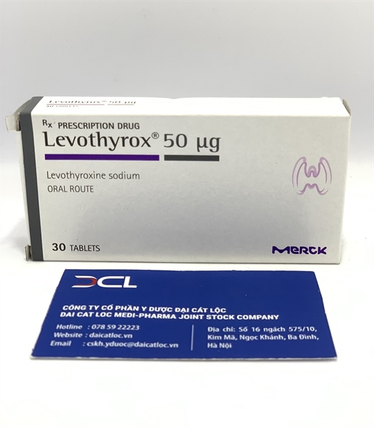 Levothyrox 50mcg Merck (H/30v)