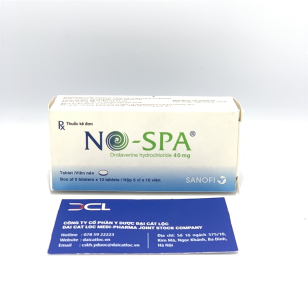No-spa 40mg Sanofi (H/50v)