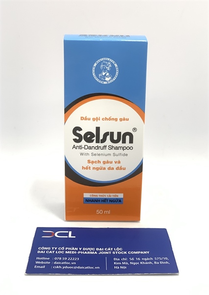 Dầu gội chống gàu Selsun Rohto (C/50ml)
