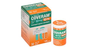 Coveram 10mg/10mg lọ 30 viên nén