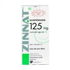 Zinnat Suspension 125mg Anh (H/1Lọ-50ml)