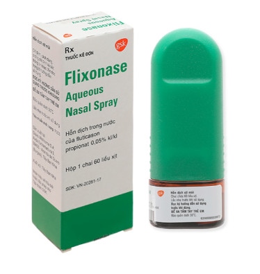 Xịt mũi Flixonase 0.05% GSK điều trị viêm mũi dị ứng (60 liều)