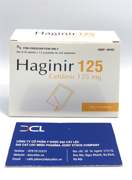 Haginir 125mg DHG (H/24g)