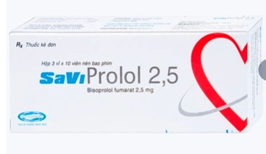 SaViProlol 2.5mg Savi (H/30v)