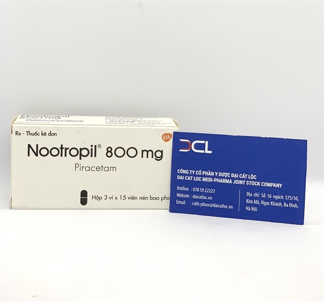Nootropil 800mg UCB Pharma (H/45v)