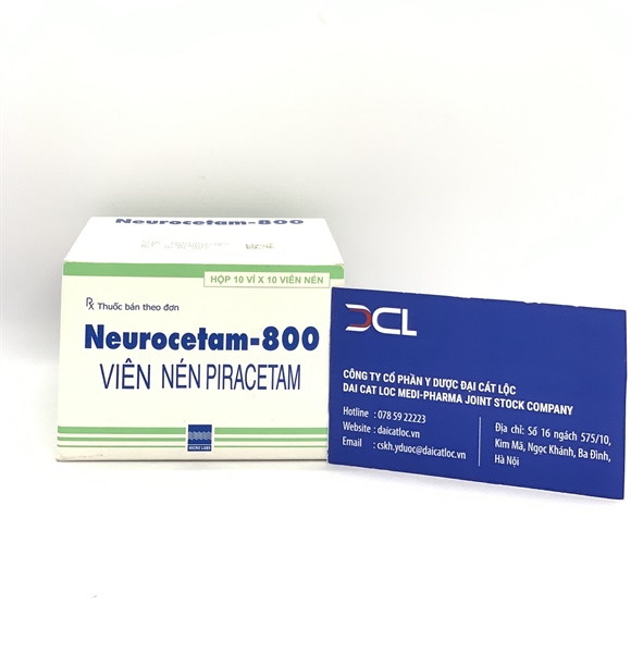 Neurocetam-800 Piracetam Tablets Micro (H/100v)