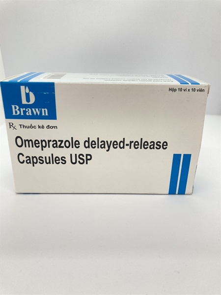 Omeprazol delayed-release 20 mg Ấn độ ( H/100v)