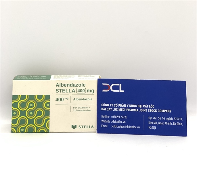 Albendazol Stella 400 mg (H/1v)