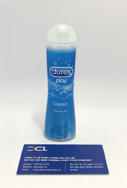Gel bôi trơn Durex Play Classic DKSH (C/50ml)