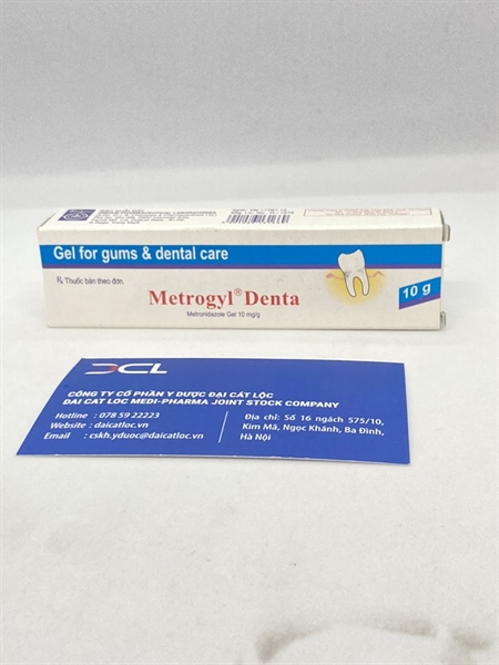 Metrogyl denta Unique pharma (H/1 tuýp)