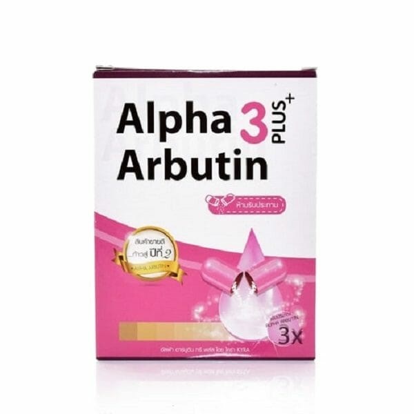 Viên kích trắng Alpha Arbutin 3 Plus (hồng)