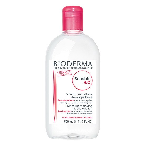 Tẩy trang Bioderma - Sensibio H2O Micelle Solution Sensitive Skin - Hồng