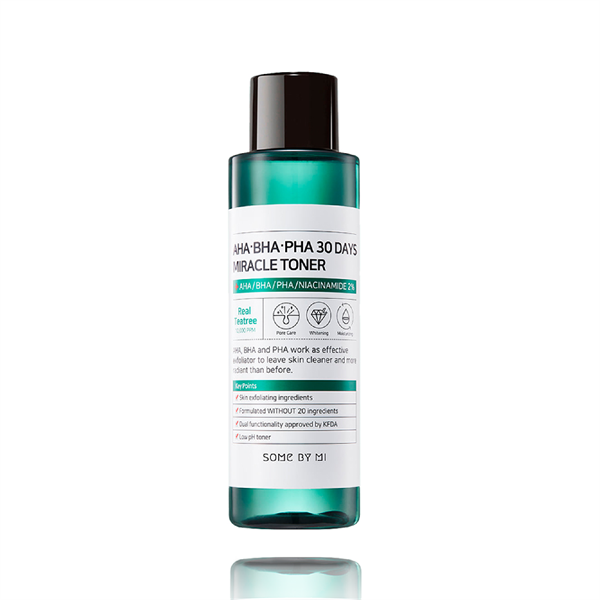 Toner trị mụn AHA BHA PHA 30 Days Miracle - Some By Mi - 150ml