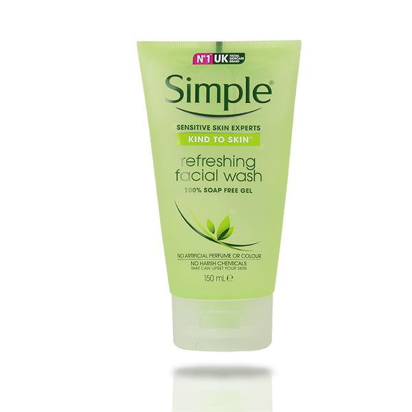 Sữa rửa mặt Simple - Kind To Skin Refreshing Facial Wash Gel - 150ml