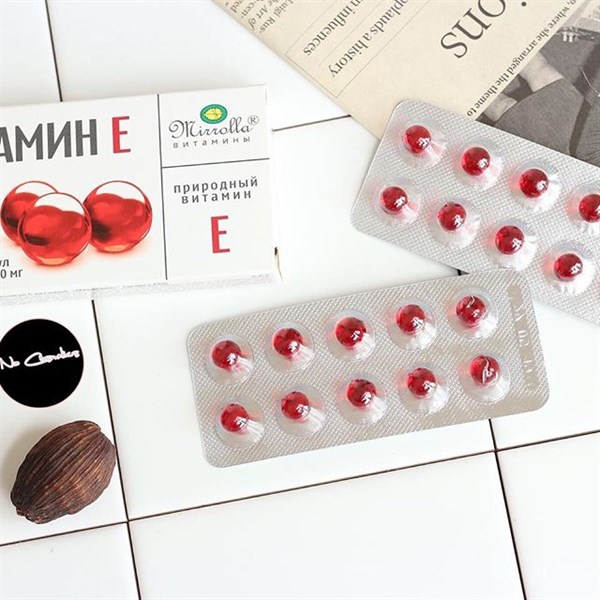 Viên uống Vitamin E - Mirrolla (20 viên)