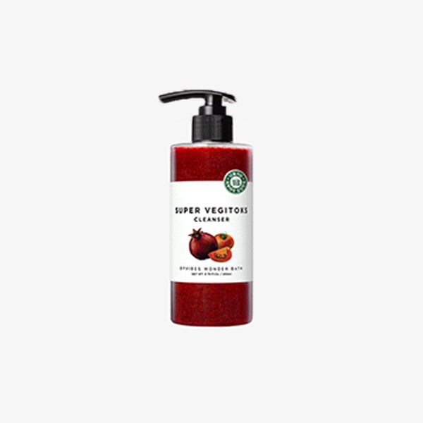Sữa rửa mặt thải độc Wonder Bath - Super Vegitoks Cleanser - 300ml