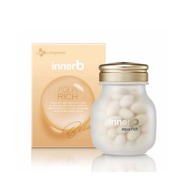 Viên uống cấp nước và Collagen Innerb - Aqua Rich - Hàn Quốc