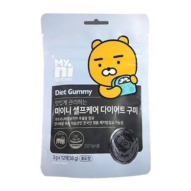 Kẹo Giảm Cân Myni Selfcare Diet Gummy Kakao Friends