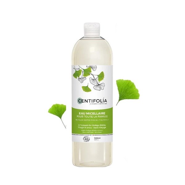 Nước tẩy trang Rau Má Centifolia - Eau Micellaire - 500ml